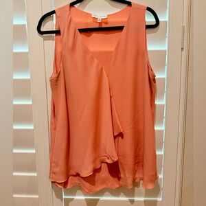 Gibson Latimer Peachy Coral Blouse